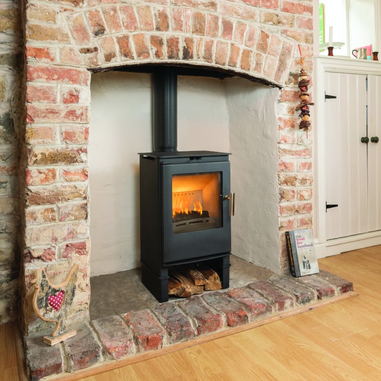 Beltane Brue Wood Burning / Multifuel Logstore Stove