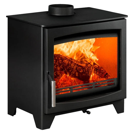 Parkray Aspect 8 DEFRA Wood Burning Ecodesign Stove side view