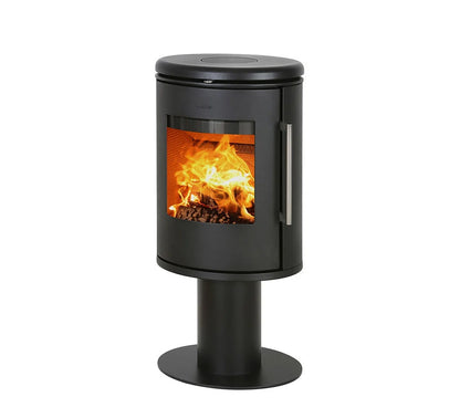 Morso 6848 Wood Burning Ecodesign Pedestal Stove side view