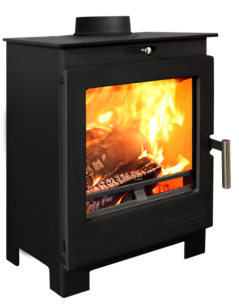 Portway Arundel Wood Burning Ecodesign Stove side view