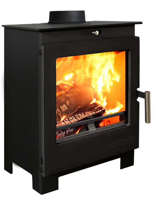 Portway Arundel Wood Burning Ecodesign Stove side view