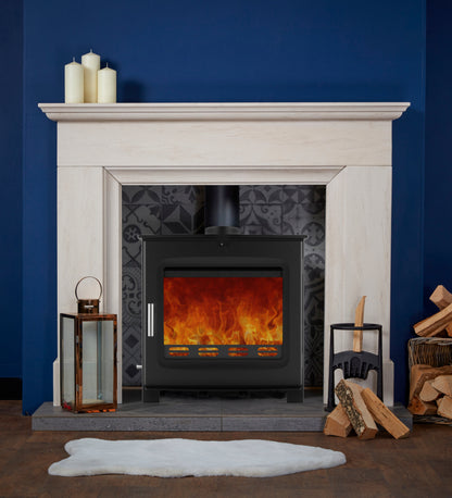 Woodford Axon Chadwick 12 Multifuel Wood Burning Stove