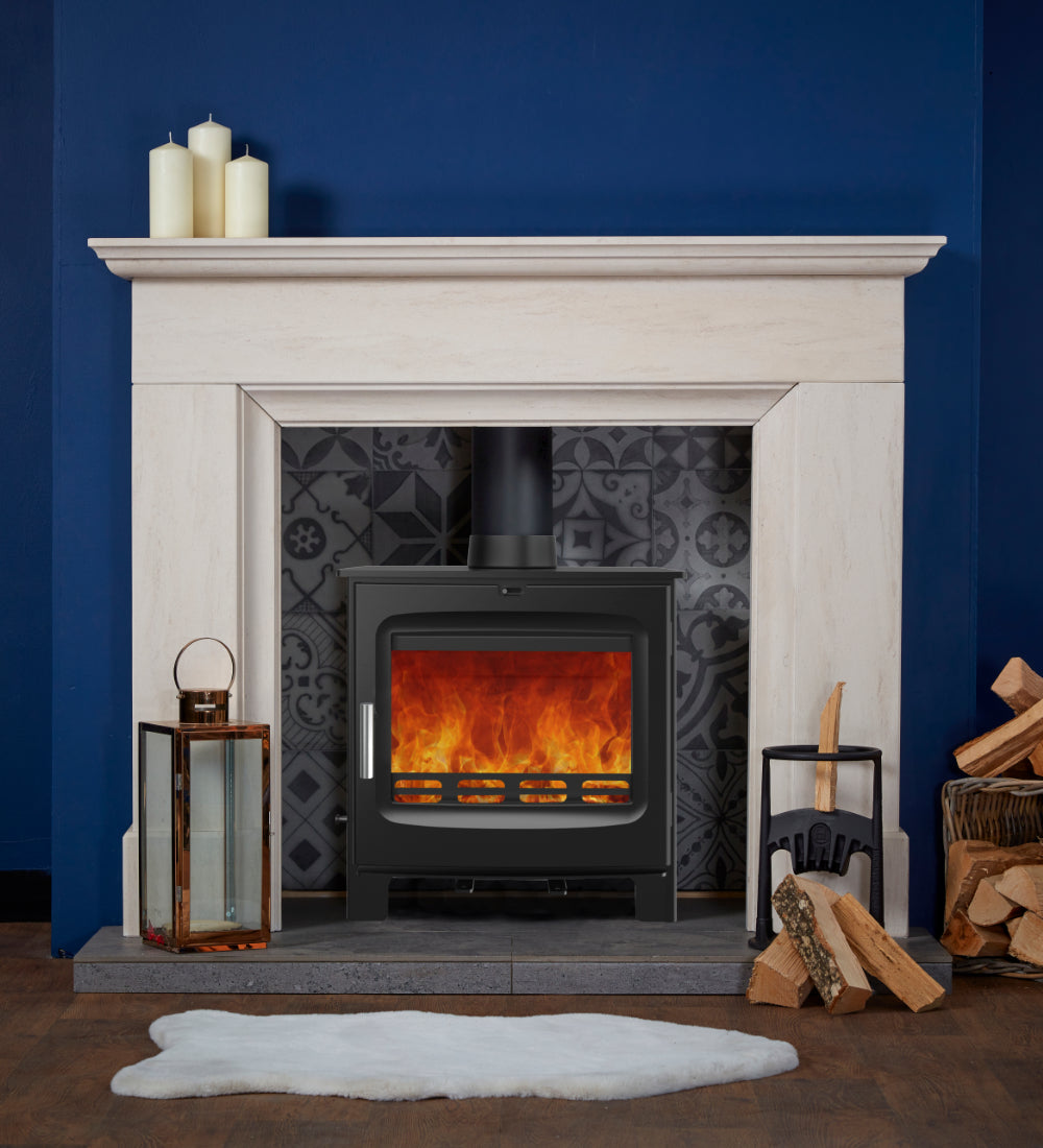 Woodford Axon Chadwick 5 Multifuel Wood Burning Stove living room