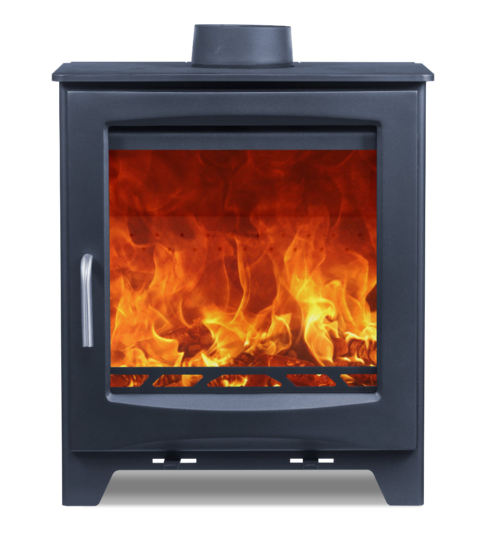 Woodford Didsbury 5 Wide Wood Burning / Multifuel Stove front view