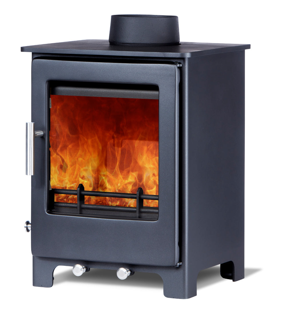 Woodford Lowry 5 Multifuel Wood Burning Stove side view