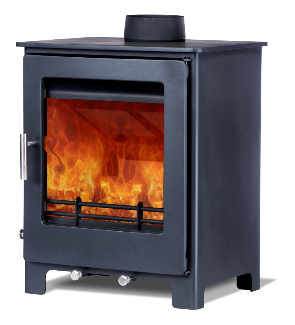 Woodford Lowry 5X Multifuel Wood Burning Stove side view