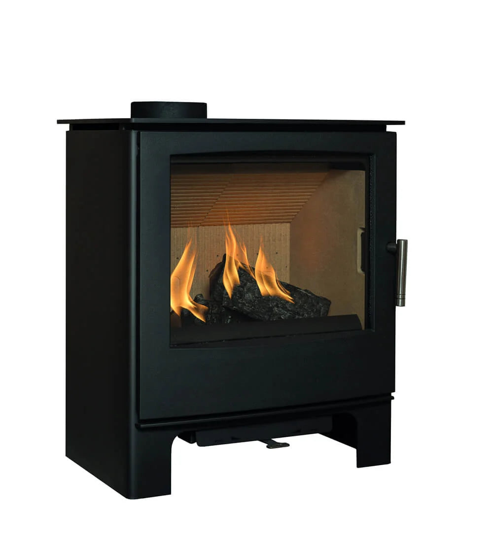 Mendip Woodland DC Large Wood Burning Ecodesign Stove side view