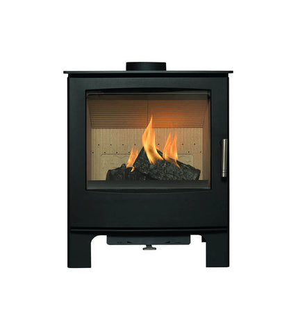 Mendip Woodland DC Large Wood Burning Ecodesign Stove front view