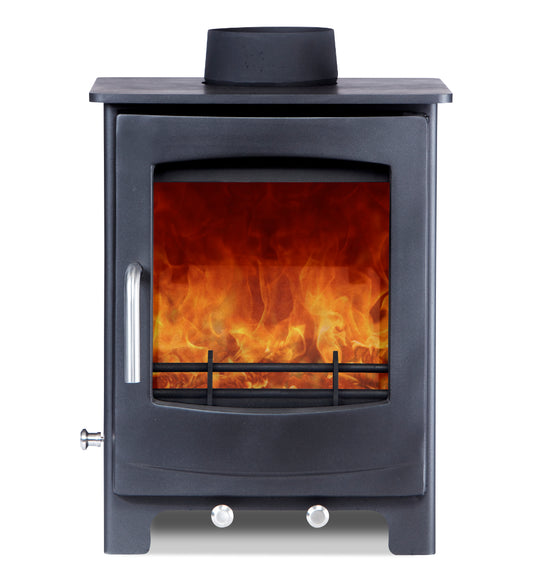 Woodford Turing 5 Multifuel Wood Burning Stove front view