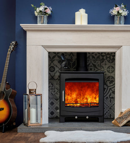 Woodford Turing 5XL Widescreen Multifuel Wood Burning Stove