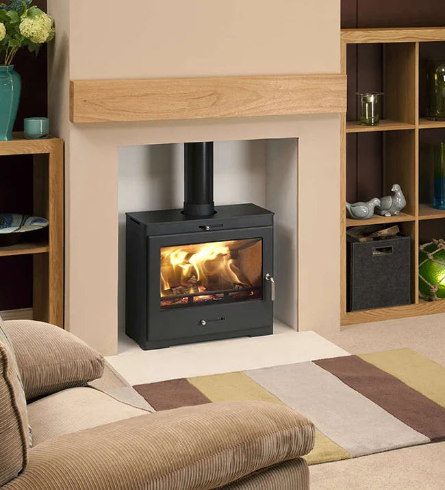 Bohemia X40 Cube Extra Wide Wood Burning / Multifuel Stove